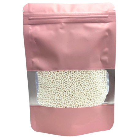 Posypka cukrowa dekoracja na tort MACZEK CUKROWY BIAŁY 50g KicCake