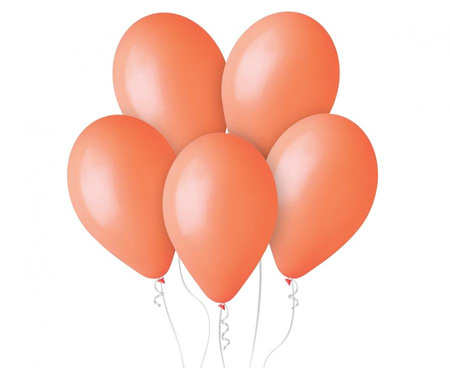 #BL Balony G110 pastel 12" - pomarańczowe 04/ 100 szt.