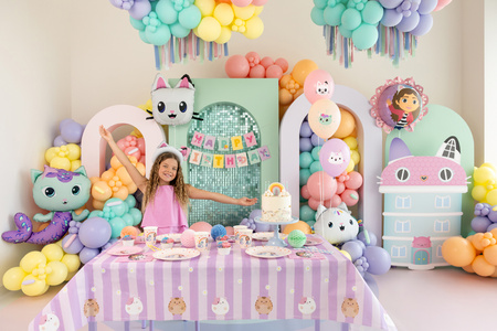 Balony świecące Dynie, 25cm (1 op. / 5 szt.)