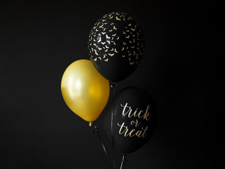 Balony lateksowe strong 30 cm metaliczny ZŁOTY 10 szt.