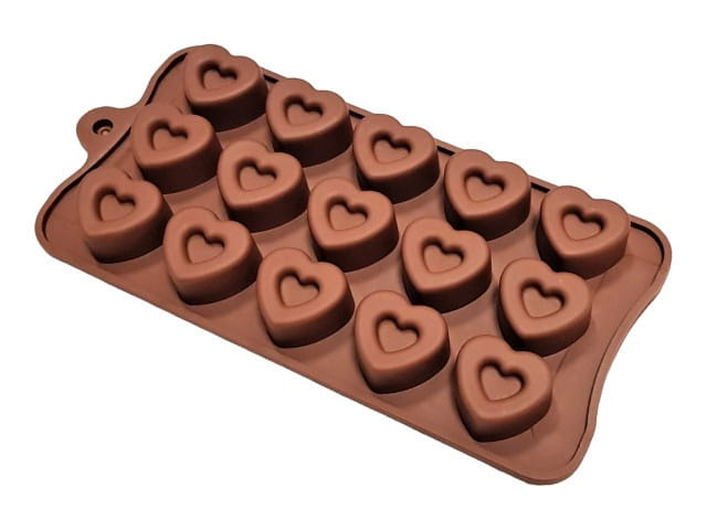 Elastyczna forma silikonowa serduszka do czekoladek i pralin