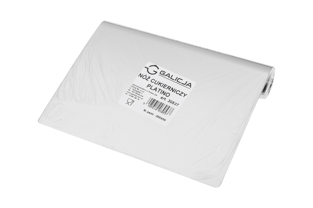 Nóż cukierniczy skrobka PLATINO 16,2x3x13 cm Galicja widok z boku