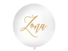 Balony 30 cm, Nietoperze, Pastel Black (1 op. / 6 szt.)