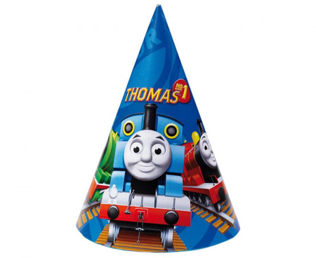 #STAI Czapeczki papierowe Thomas & Friends 15.2 cm, 6 szt.