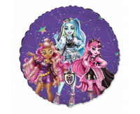 #BFK Balon foliowy 18" FX- Monster High, niepakowany