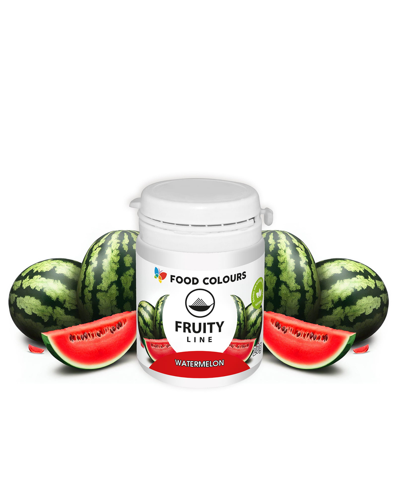 Barwnik naturalny w proszku WATERMELON 20 g Food Colours – czerwony arbuzowy