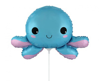 #BFK Balon foliowy 14" FX - Szczęśliwa ośmiornica, niepakowany