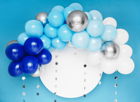 Czapeczki Happy Birthday, mix, 16cm (1 op. / 6 szt.)