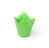 Papilotki do muffinek tulipan ZIELONE 50x80 mm 50 szt.