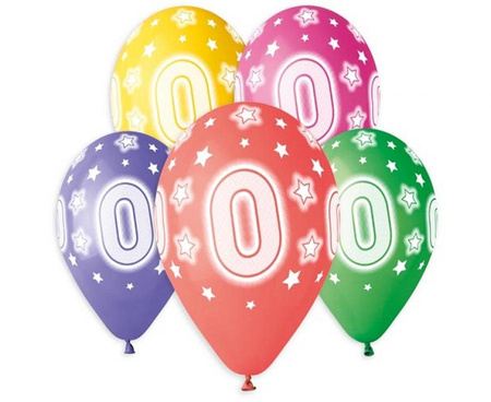 #BL Balony Premium Hel z nadr. 0, 13 cali/ 5 szt. KK