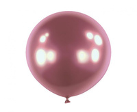 #BL Balon 24" RND Satin Luxe Cherry Lacquer, 4 szt.
