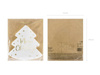 Serwetki Choinka - Merry Christmas, 16x16,5cm Party Deco