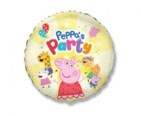 #BFK Balon foliowy 18" FX - Peppa Party's (opak. papierowe), pakowany