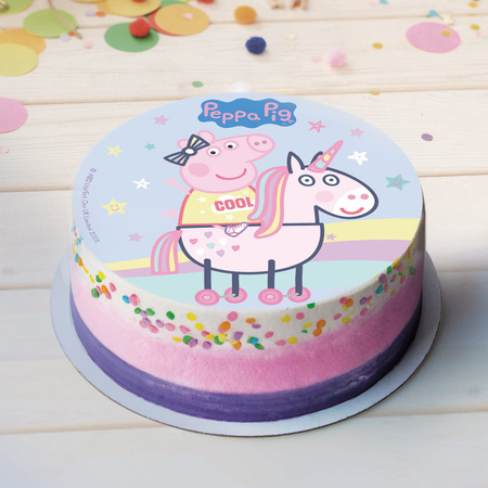 Opłatek na tort ŚWINKA PEPPA