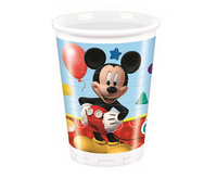 #ZKU Kubeczki plastikowe (WM), Playful Mickey (Disney), 200ml, 8 szt. (SUP label) KK