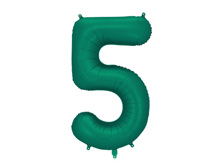 Stojący balon foliowy cyfra ''2'', 84 cm, jasny krem