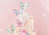 Balony foliowe do girland Motyle, mix, 19x23 cm (1 op. / 21 szt.)