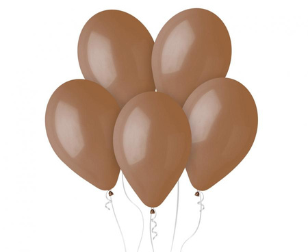 #BL Balony G110 pastel 12" - kawowe 76/ 100 szt.