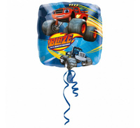 #BFK Balon foliowy kwadratowy Blaze 43 cm.