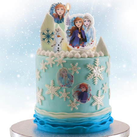 Świeczka FROZEN KRAINA LODU II 2D DeKora