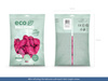 Balony Eco 26cm metalizowane, różowy (1 op. / 100 szt.)