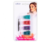 #PPI Żel brokatowy do makijażu, 4 kolory