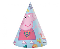 #STAI Czapeczki papierowe Peppa Pig, 6 szt.