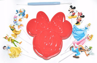 Forma wykrawaczka do ciastek Myszka Minne Disney + topperki do muffinek