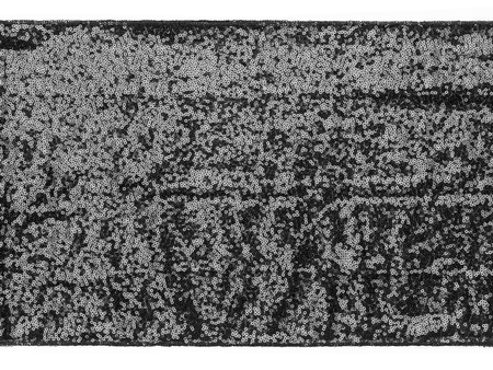 Balon foliowy stojący napis LOVE, 350x114 cm, złoty