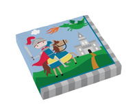 #ZSE Serwetki papierowe Rycerz 33 x 33 cm, 20 szt.