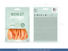 Balony Eco 26cm metalizowane, brzoskwinia (1 op. / 10 szt.)