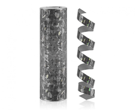 #DEI Serpentyna holograficzna czarna - 4 m/ 1 szt.