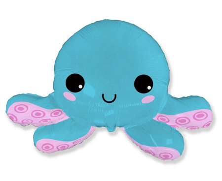 #BFK Balon foliowy 24 cale FX - Szczęśliwa ośmiornica, pakowany