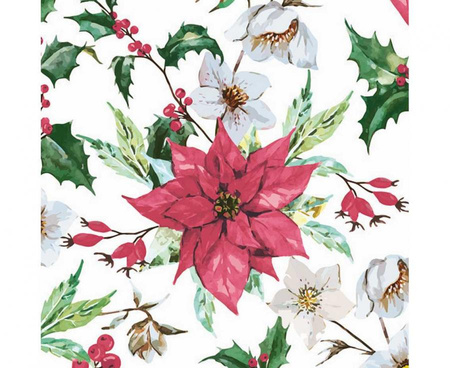 Świąteczne serwetki papierowe DAISY Lunch SD 33x33 cm Gwiazdka Gwiazda Betlejemska