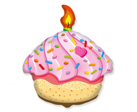 #BFK Balon foliowy 24" FX - Muffinka, niepakowany