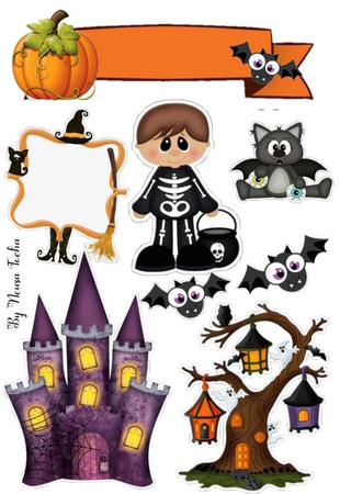Wydruk jadalny HALLOWEEN WZ.VIII