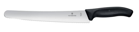 Nóż do ciasta, Victorinox, czarny, (L)390mm