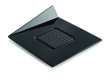 Podkład pod monoporcje 83x83 mm CZARNY 10 szt. Silikomart
