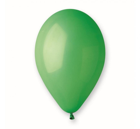 #BL Balony A80 pastel 9" - zielone 12/ 100 szt.