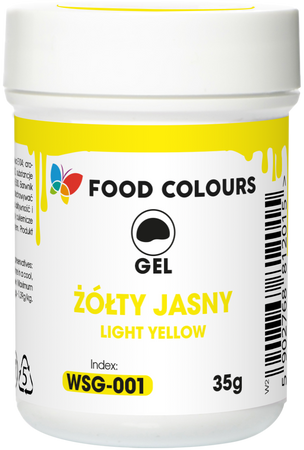 Barwnik w żelu ŻÓŁTY JASNY 35 g Food Colours