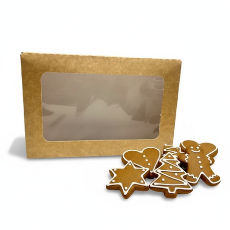 Pudełko na pierniczki ciasteczka 23x15x5 cm KRAFT