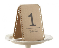 #DEI Numery na stoliki Vintage, 10x15 cm, cyfry 1-12
