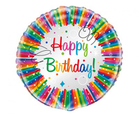 #BFK Balon foliowy 18" UQ "Happy Birthday"