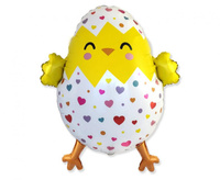 #BFK Balon foliowy 24" FX - Wesoły Kurczak, pakowany
