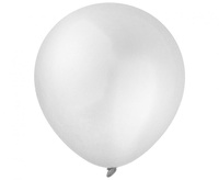 #BL Balony Decomex 5", metallic White, 100 szt.