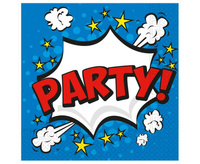 #ZSE Serwetki papierowe "Boom Party", rozm. 33 x 33 cm, 20 szt. KK