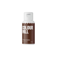 Barwnik olejowy do mas tłustych CHOCOLATE 20 ml Colour Mill