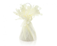 #BAC Ciężarek papierowy do balonów z helem, creamy, 145 g/ 1 szt.