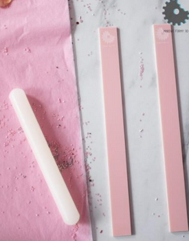 Listwa dystansowa do masy cukrowej i ciasta kruchego 34x3 mm grubość 2 mm 