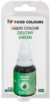 Barwnik w płynie ZIELONY 20 ml Food Colours